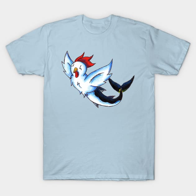 Chickenfish T-Shirt by KristenOKeefeArt